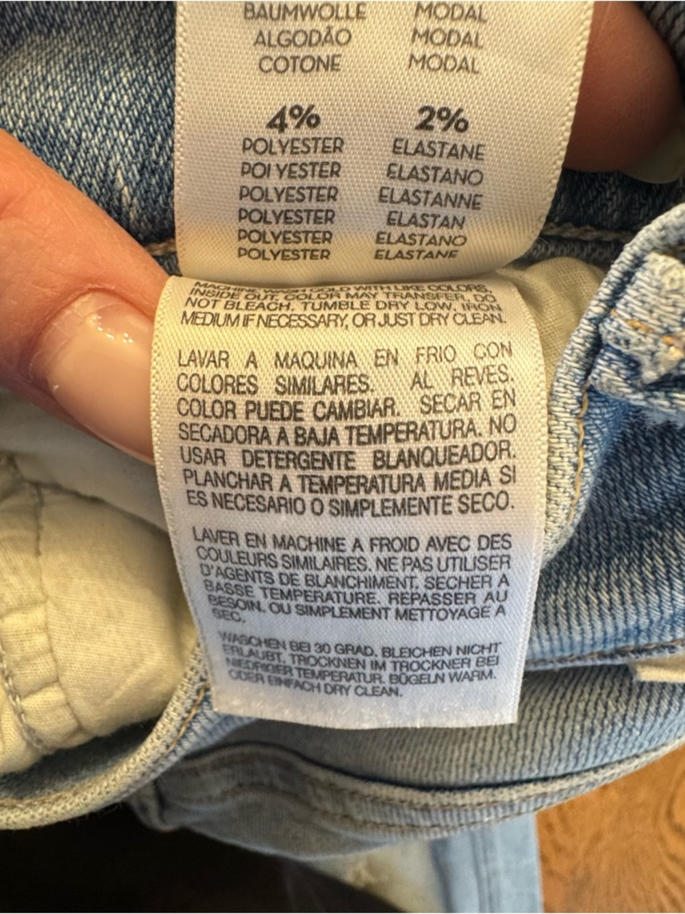 Mother The High Waisted Smokin’ Double Ankle Fray Jeans size 26 - Picture 11 of 16